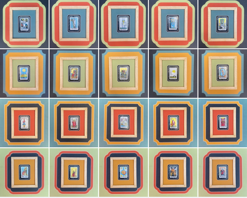 Framed Tarot Cards