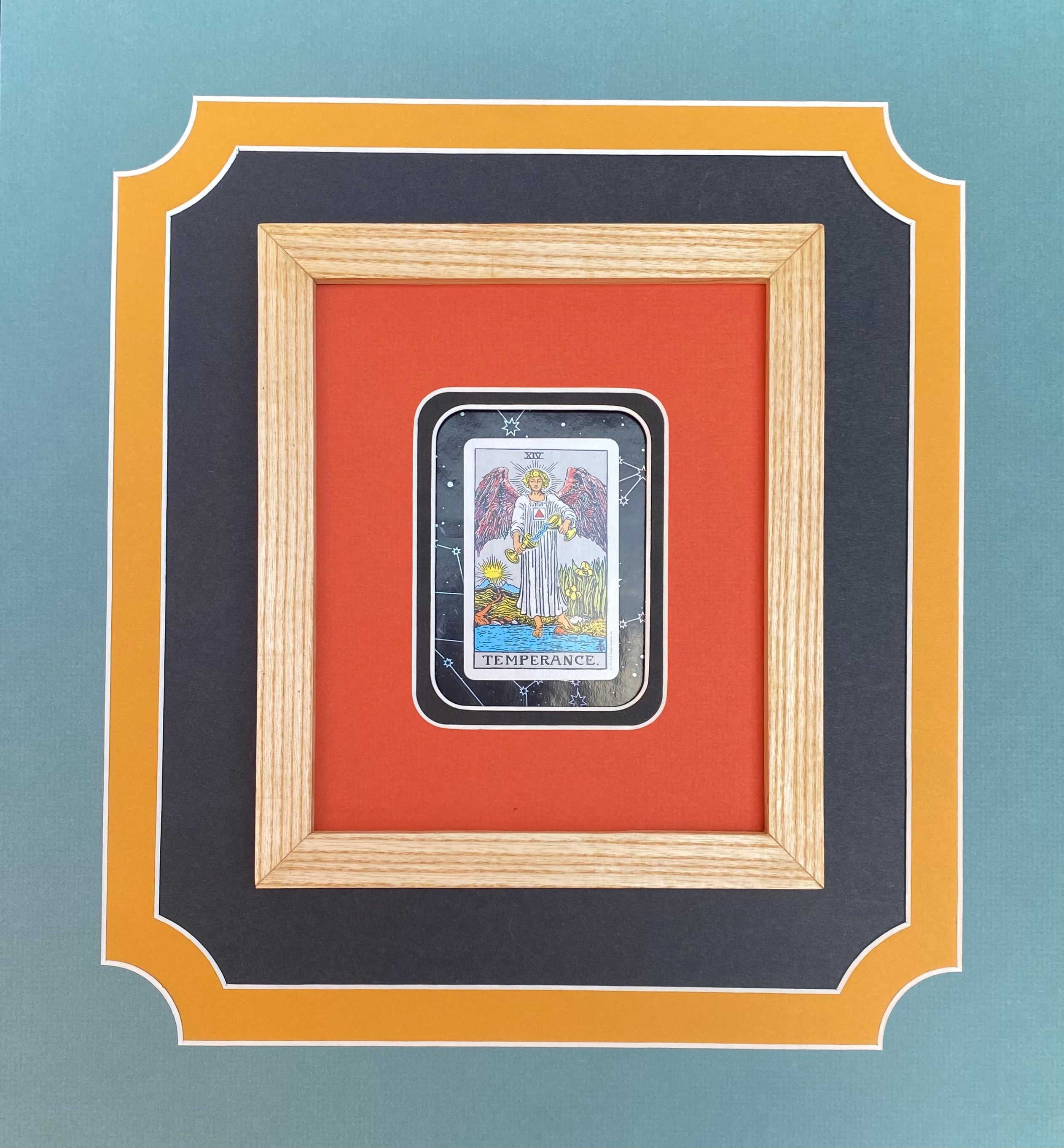 TEMPERANCE - Framed Tarot Card