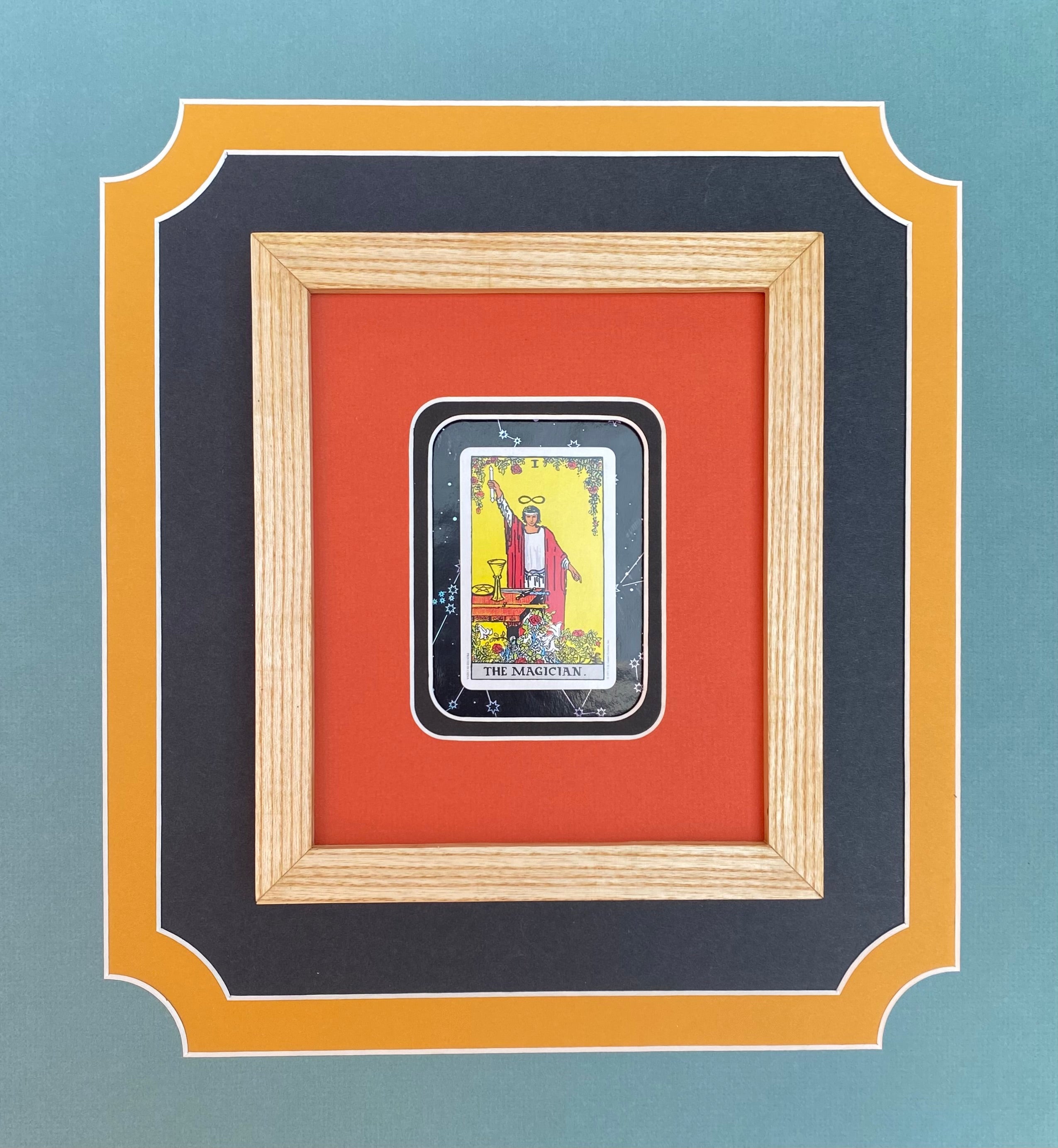 THE MAGICIAN - Framed Tarot Card