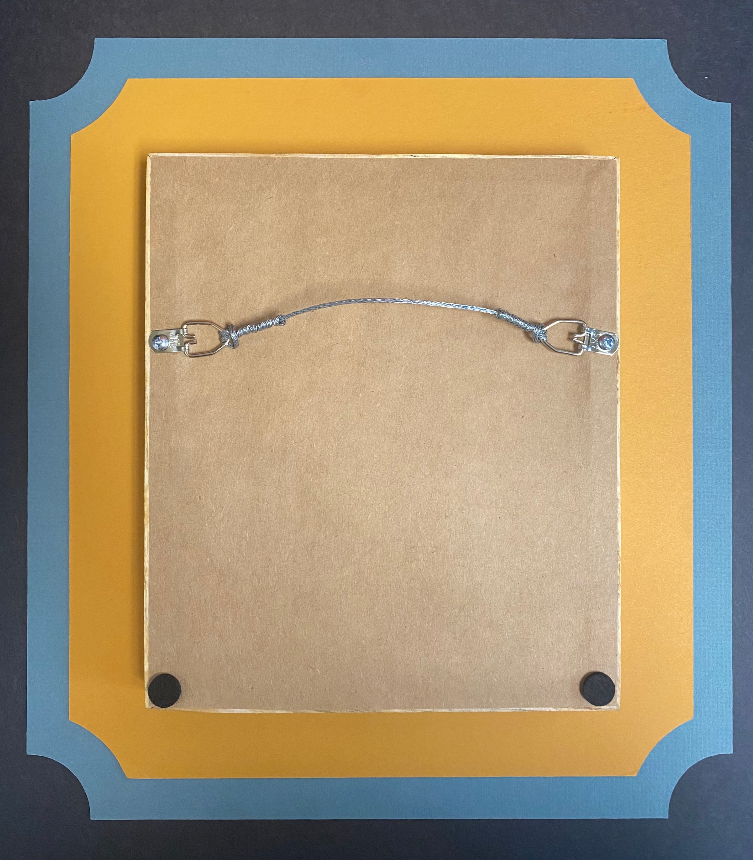 KING OF WANDS - Framed Tarot Card